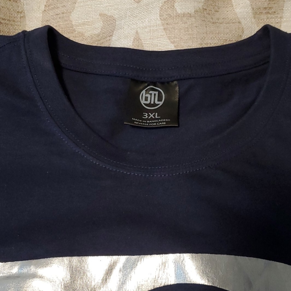Blue & Silver T-Shirt - Picture 3 of 3